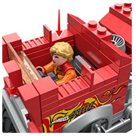 MEGA Hot Wheels 5 alarm Monster Truck building set - Picture 4 of 6